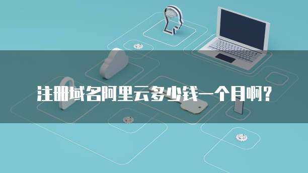 域名一個(gè)月多少錢？互聯(lián)網(wǎng)域名注冊(cè)服務(wù)費(fèi)用解析